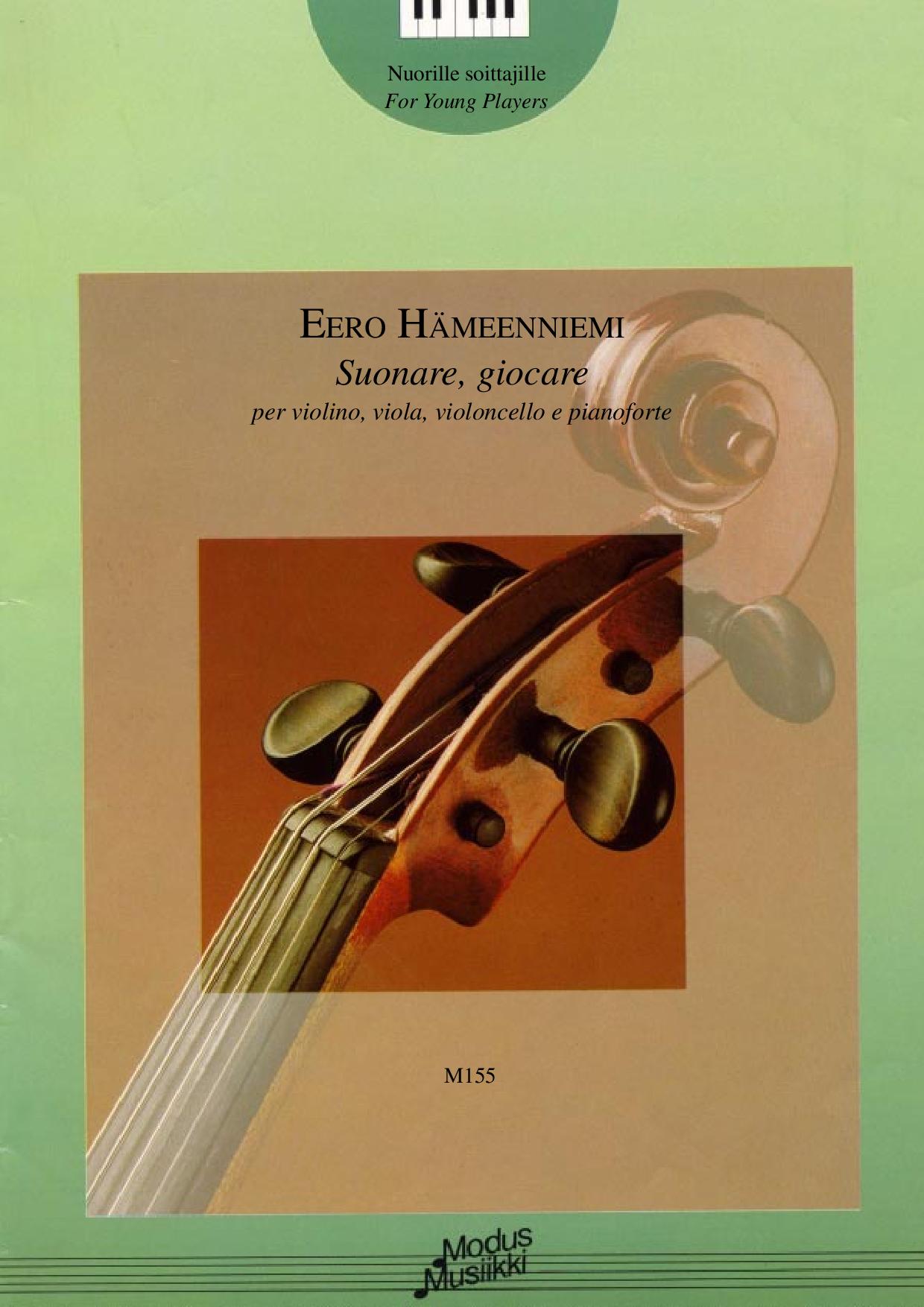 7. KAMARIMUSIIKKI 7.2. KVARTETOT Hämeenniemi Eero Suonare