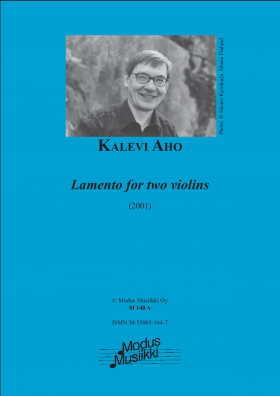 Aho  Kalevi: Lamento kahdelle viululle
