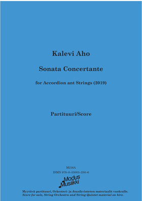 Aho  Kalevi: Harmonikkasonaatit I & II