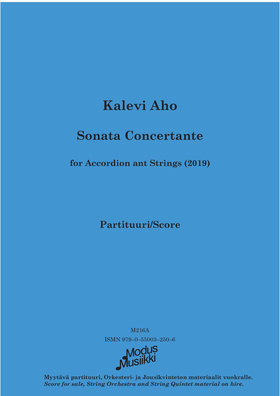 Aho  Kalevi: Harmonikkasonaatit I & II