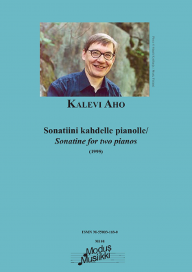 Aho Kalevi: Sonatiini kahdelle pianolle